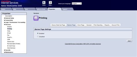 Solved Workcentre 33353345 How To Disable Banner Sheet Customer