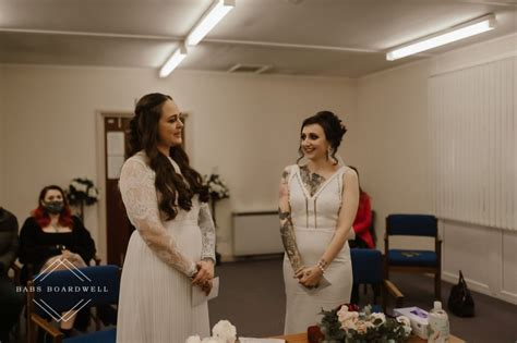 Romantic Lesbian Elopement Wedding Babs Boardwell Photography