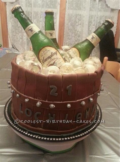 Coolest Bucket O Beer Cake