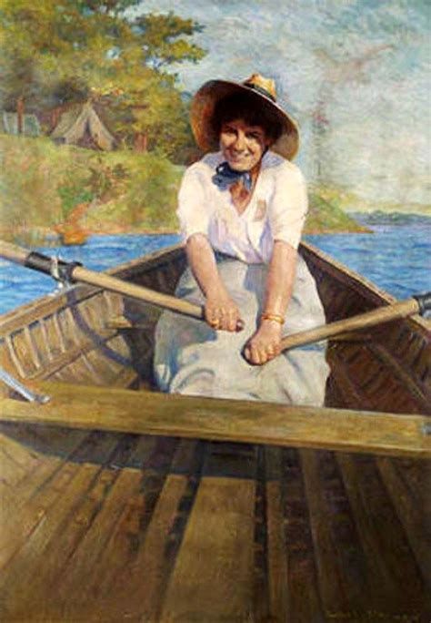 It's About Time: American Women in Small Boats | Row boat, Boat art
