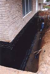 Pictures of Basement Foundation Waterproof Membrane
