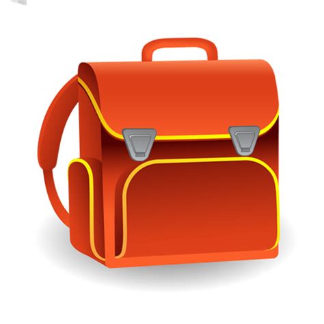 School Bag Icon Png Transparent Background Free Download 14056
