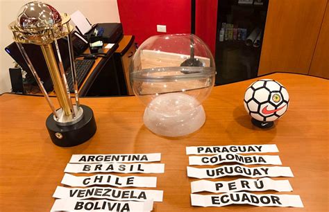 la copa américa de futsal 2017 tiene sus grupos definidos conmebol