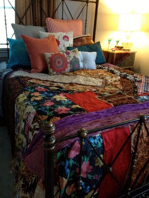 I want to create a bohemian bedroom. Bohemian Style Bedroom Decorating Ideas | Royal Furnish