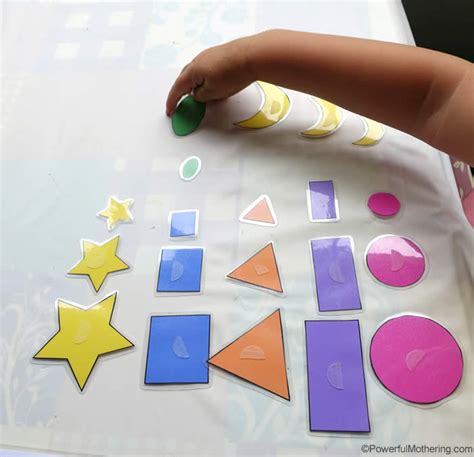 Printable Shape Matching And Size Sorting Activity