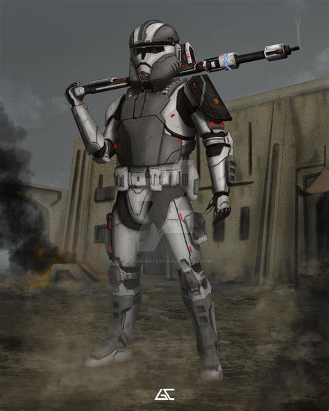 Star Wars Artillery Trooper By Gc Conceptart On Deviantart