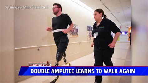 Fremont Double Amputee Learns To Walk Again