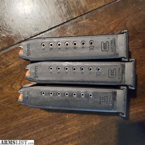 Armslist For Sale Glock 19 Gen 5 Magazines California Compliant New
