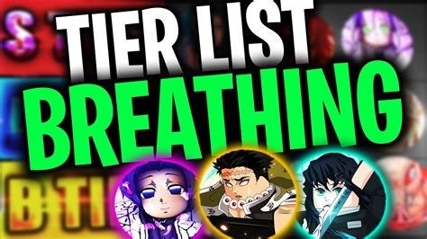 Demonfall Breathing Tier List The Best Breathings In Demonfall Youtube