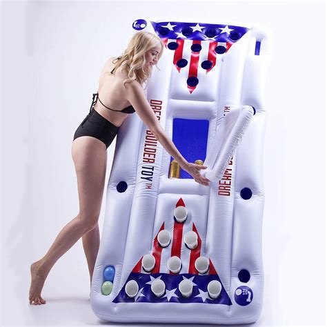 Buy Pa Original Inflatable Pool Party Barge Floating Pong Float With
