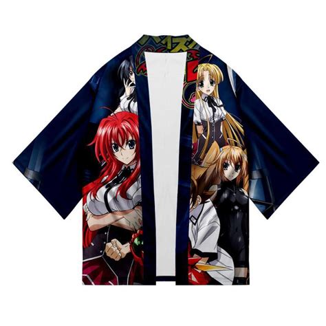 Highschool Dxd Hyoudou Issei Rias Gremory Asia Argento 3d Coat Summer Blouse For Womenmen Three