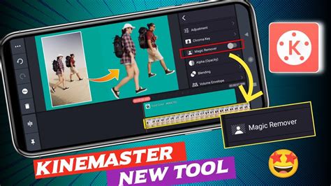 Kinemaster New Tool Magic Remover Kinemaster Video Editing Telugu
