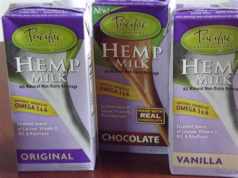 Learning To Eat Allergy Free Pacific Foods Hemp Milk Up To The Challenge