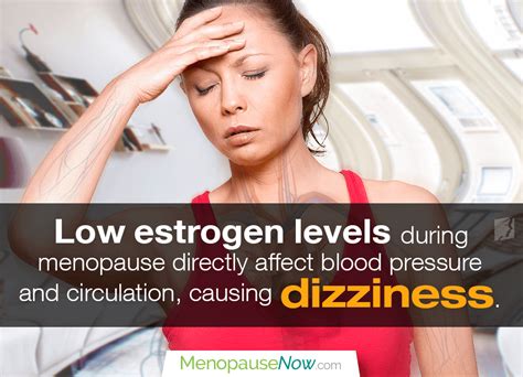 How Hormones Affect Dizziness And Balance Menopause Now