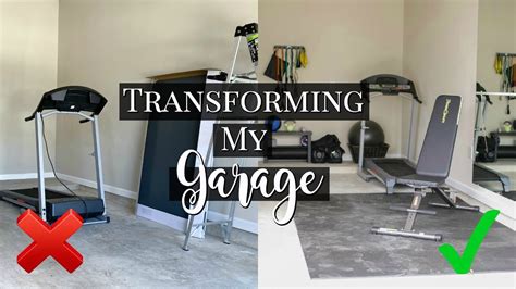 I TRANSFORMED MY (SMALL) GARAGE INTO A GYM! | AFFORDABLE TIPS & TRICKS