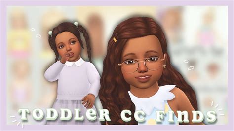 Toddler Cc Finds 🍬 Los Sims 4 Contenido Personalizado Haul Maxis