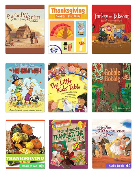 Epic Kids Books Thanksgiving Books And Crafts Collection Two Free