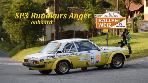 Rallye weiz 2019 | highlights. SP 3 Rundkurs Anger / Rallye Weiz 2016/ Göberndorfer ...