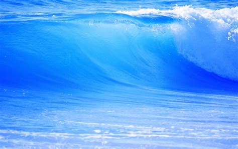Hintergrundbilder Groß Blau Welle Meer 2560x1600 Wallup