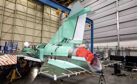 Skunk Works Assembly of NASA’s X-59 Experimental Prototype Brings