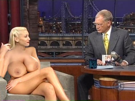 Post 2373564 David Letterman Fakes Gwen Stefani Late Show With David Letterman Roundandheavy