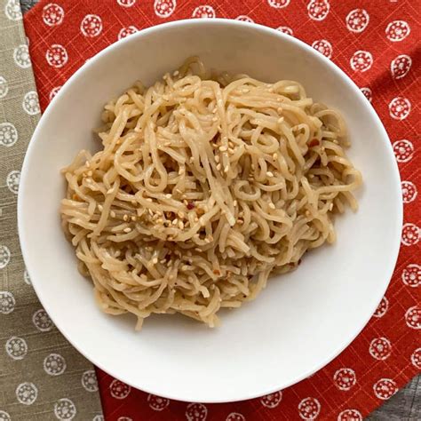 Spicy Sesame Ramen Noodles Hot Rods Recipes