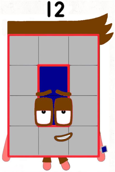 Me As A Numberblock His Names Gary Twelve Because Thats My Name