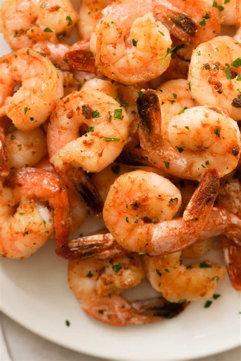Easy Pan Seared Shrimp How To Cook Shrimp On The Stove Wellness By Kay