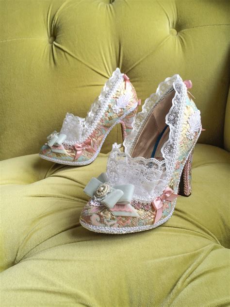 Marie Antoinette Costume Heels Shoes Rococo Baroque Fantasy