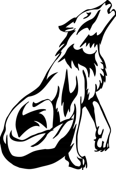 Animated Wolf Howling Clipart Best