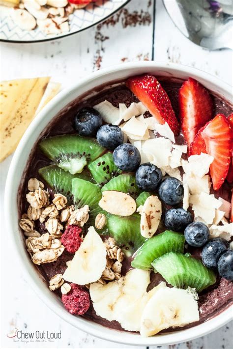 Aca Berry Smoothie Bowl Recipe Chew Out Loud