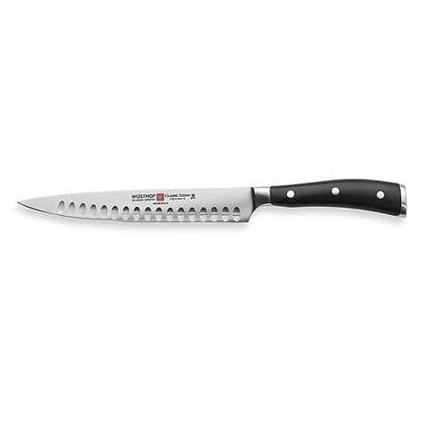Wusthof Classic Ikon 8 Inch Hollow Edge Carving Knife Bed Bath And Beyond