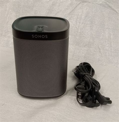 Sonos Play1 Wireless Smart Speaker Play1us1blk Black 878269000327