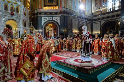 His Holiness Patriarch Kirill Celebrates Paschal Great Vespers At The