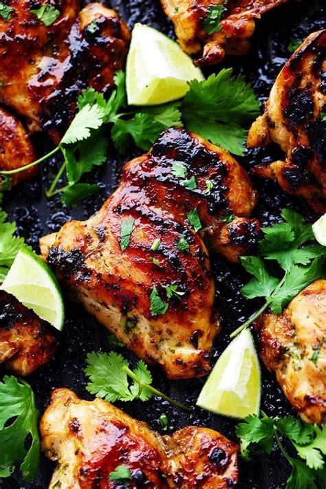 Grilled Honey Lime Cilantro Chicken The Recipe Critic Grilled