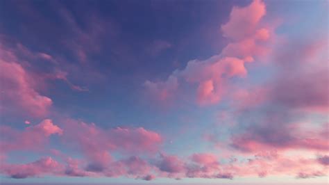 Cgi 4k Stock Footage Dusk Sunset Clouds 3 Time Lapse Seamless