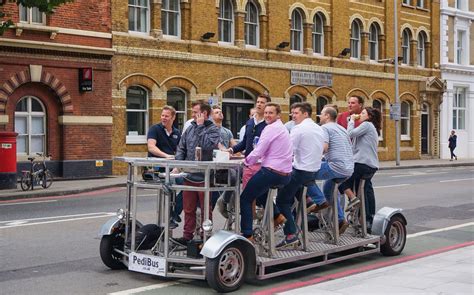 Bike And Drink Your Way Through London With Pedibus Stripes Europe