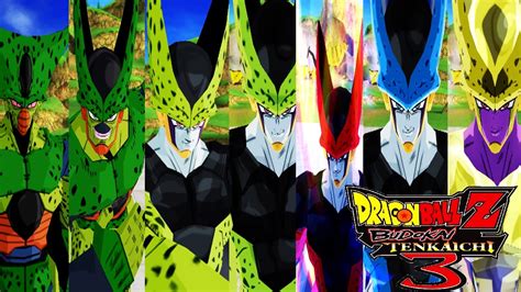 Dragon ball z wolverine art perfect cell fiction movies cartoon crossovers marvel films anime crossover geek art comic book characters. Cell Forms Pack - Dragon Ball Z Budokai Tenkaichi 3 (MOD ...