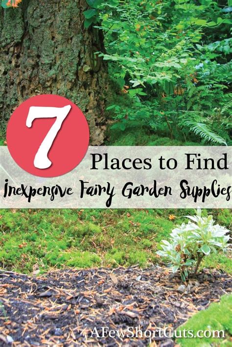 Garden tools, planters, raised garden beds +more | gardener's supply. 7 Places to Find Inexpensive Fairy Garden Supplies - A Few ...