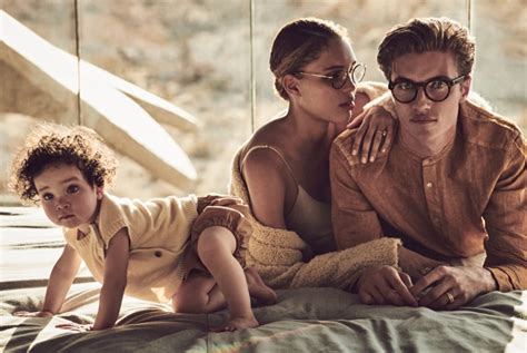 Lucky Blue Smith Wife Daughter Oliver Peoples Campaign The Fashionisto