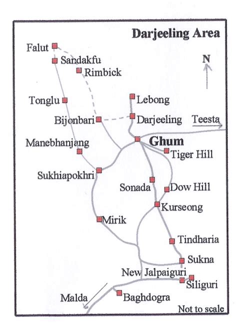 Nepal Ilam Map