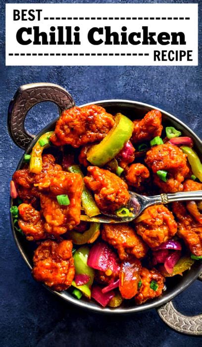 Best Chilli Chicken Recipe Light Indo Chinese Dish