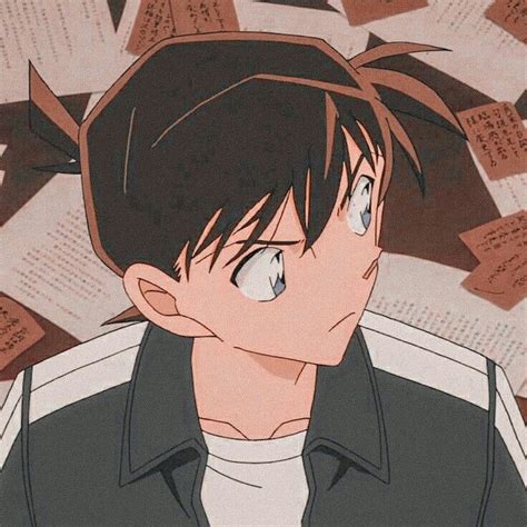 Shinichi Kudo Icon Detective Anime Nhiếp ảnh Nghệ Thuật