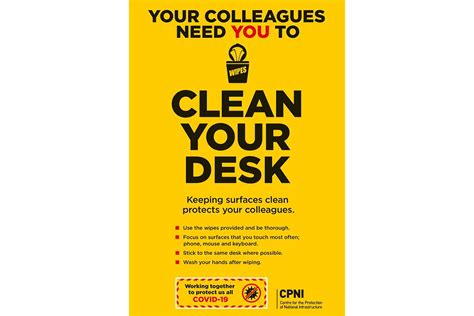 9 Examples Of Squeaky Clean Desk Policy Posters — Etactics