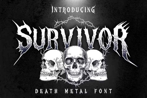 Survivor Font Dfonts