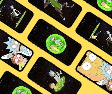 Rick and Morty phone wallpaper collection 154