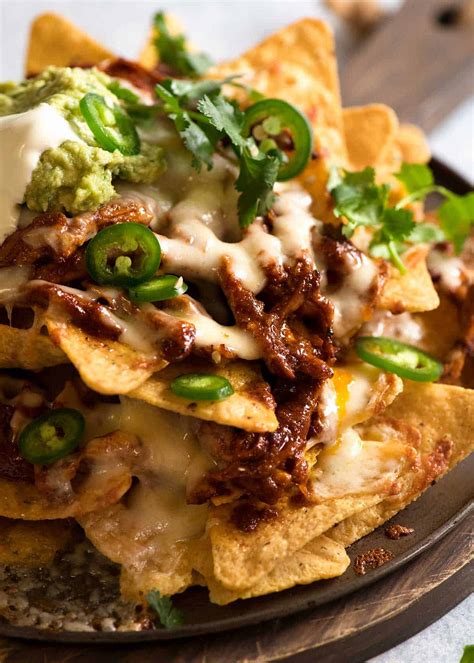 How do you make shredded chicken nachos? Chicken Nachos recipe | RecipeTin Eats