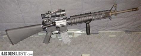 Armslist For Sale Fn Military Collector M16a4 With Trijicon Acog