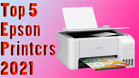 Top 5 Best Epson Printers 2021 Youtube