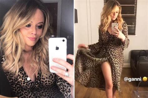 emily atack flashes leg in jungle inspired leopard print dress slashed to the thigh the irish sun